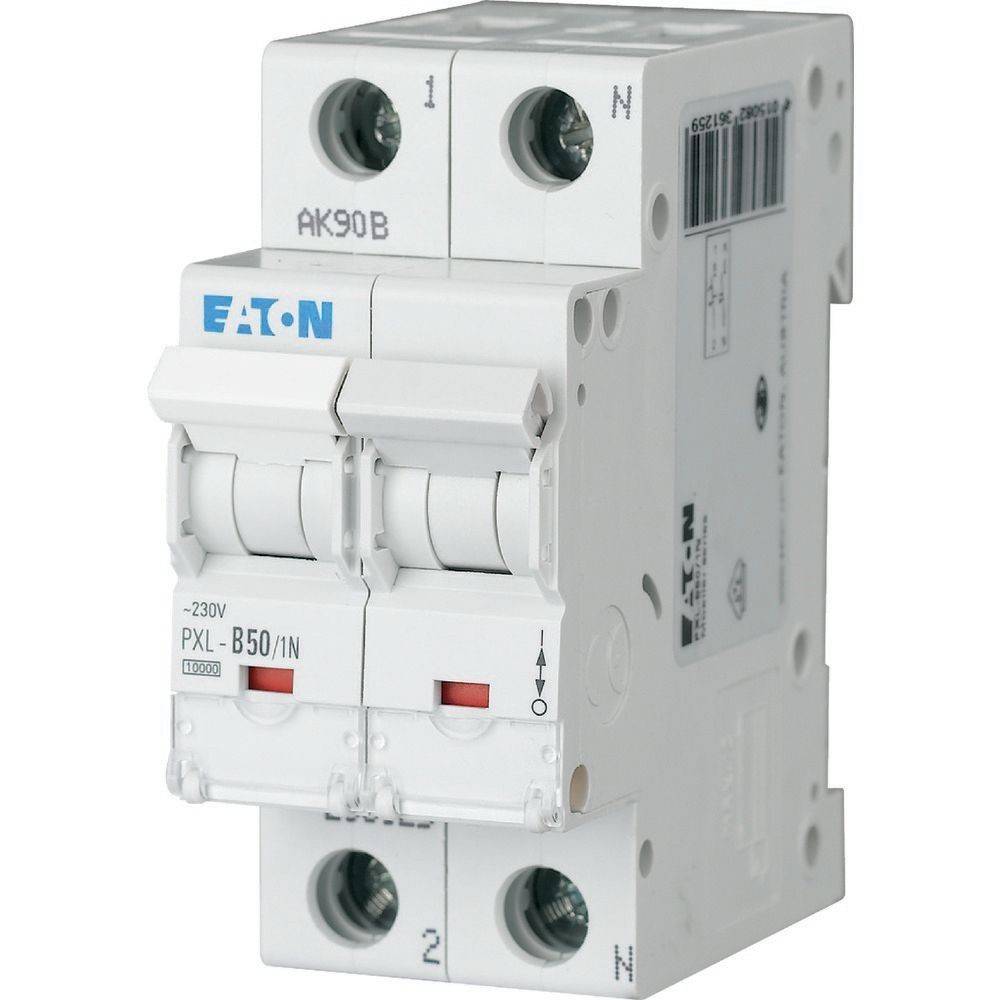 Eaton LS-Schalter m.Beschrift. PXL-B50/1N