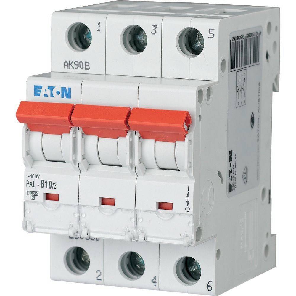 Eaton LS-Schalter m.Beschrift. PXL-D10/3