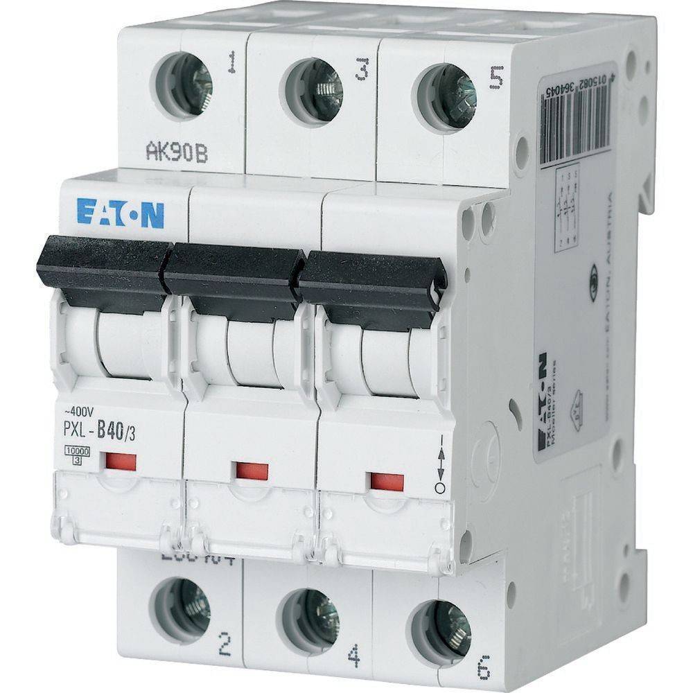 Eaton LS-Schalter m.Beschrift. PXL-D40/3