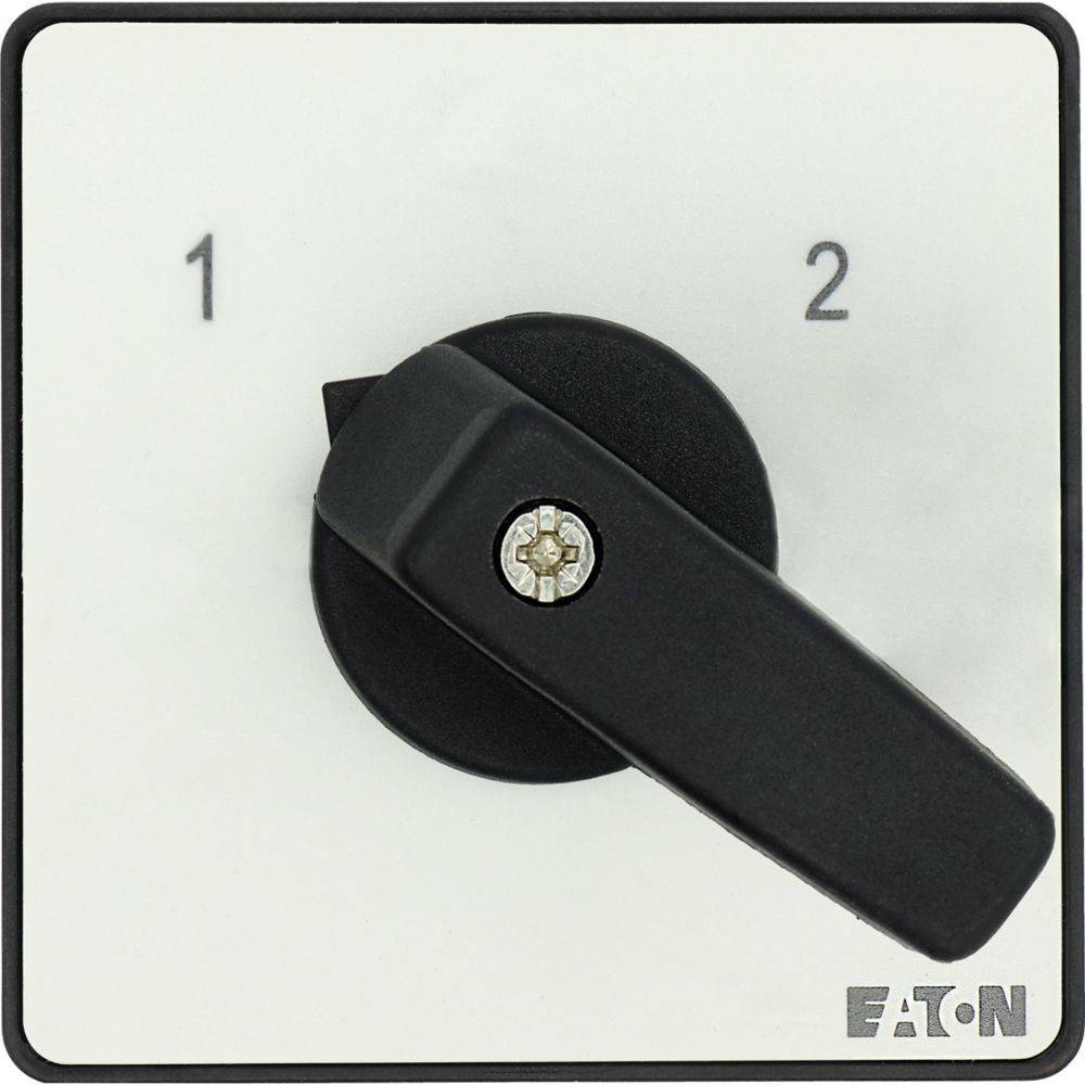 Rockerswitch-Anzeige mit beschrifteten Positionen '1' und '2', hergestellt von Eaton.