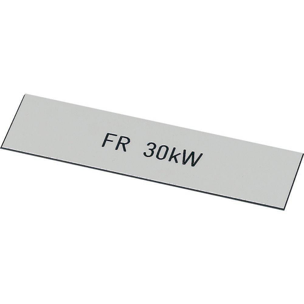 Bezeichnung mit Text 'FR 30kW', wahrscheinlich zur Angabe einer Leistungsspezifikation