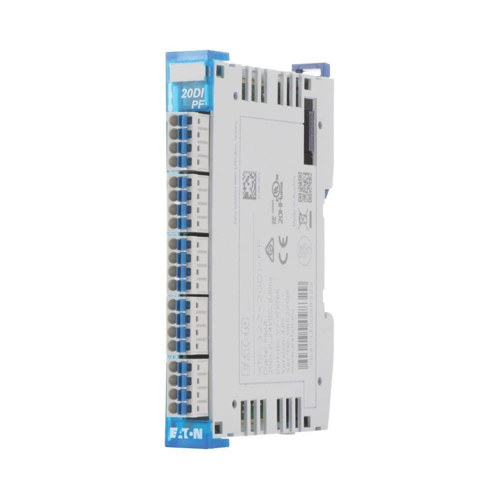 EATON' Marke elektronisches Modul mit mehreren Anschlüssen und der Beschriftung '20DI'. Geeignet für industrielle oder kommerzielle elektrische Systeme.