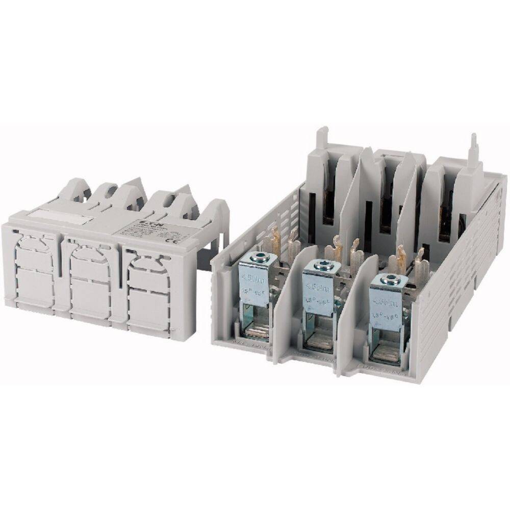 ABB OT32F3C 3-polige Trennschalter, 32 A' mit Darstellung der Innen- und Außenkomponenten, geeignet für industrielle elektrische Installationen.