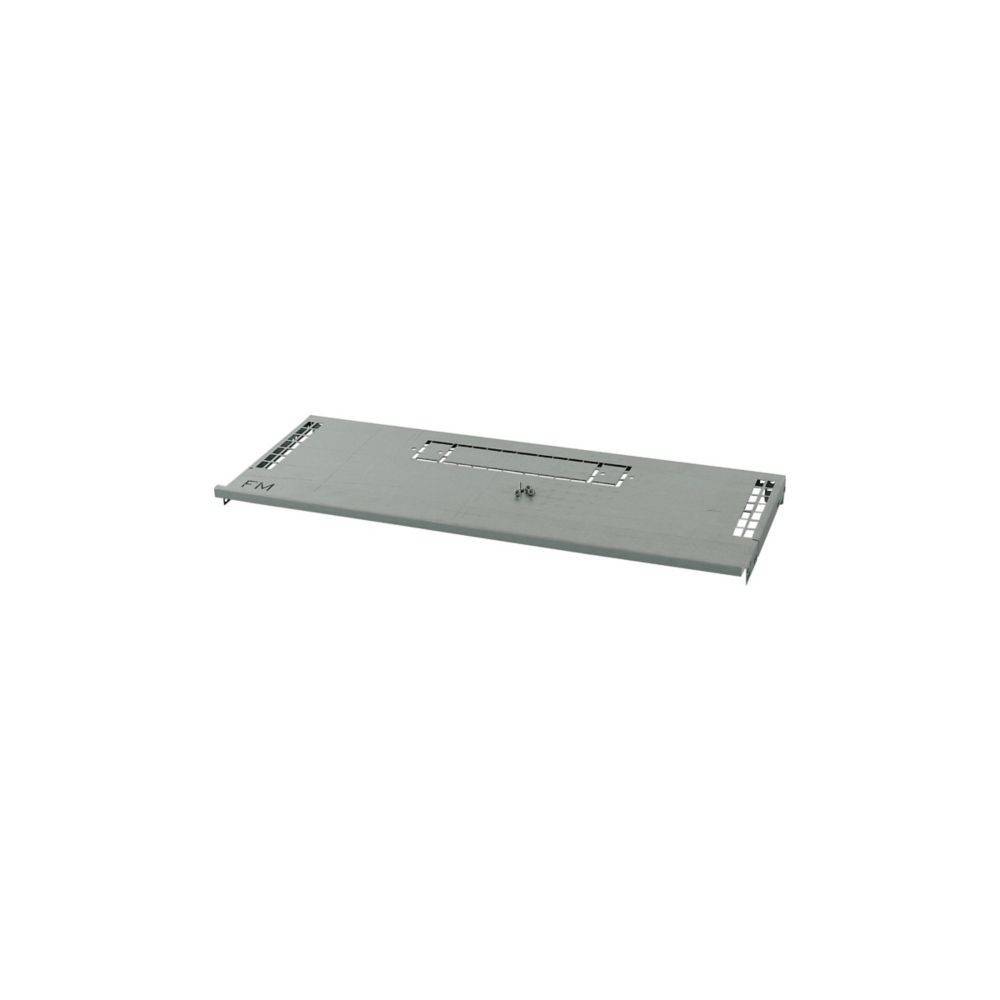 Eine Metallregalhalterung, die für die Unterstützung von Lagerpaneelen konzipiert ist und Schlitze zur verstellbaren Positionierung aufweist.