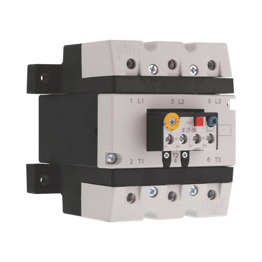 Schneider Electric LC1D25 Schütz', das seine drei Hauptanschlüsse L1, L2, L3 und den Hilfsschalterblock oben zeigt.