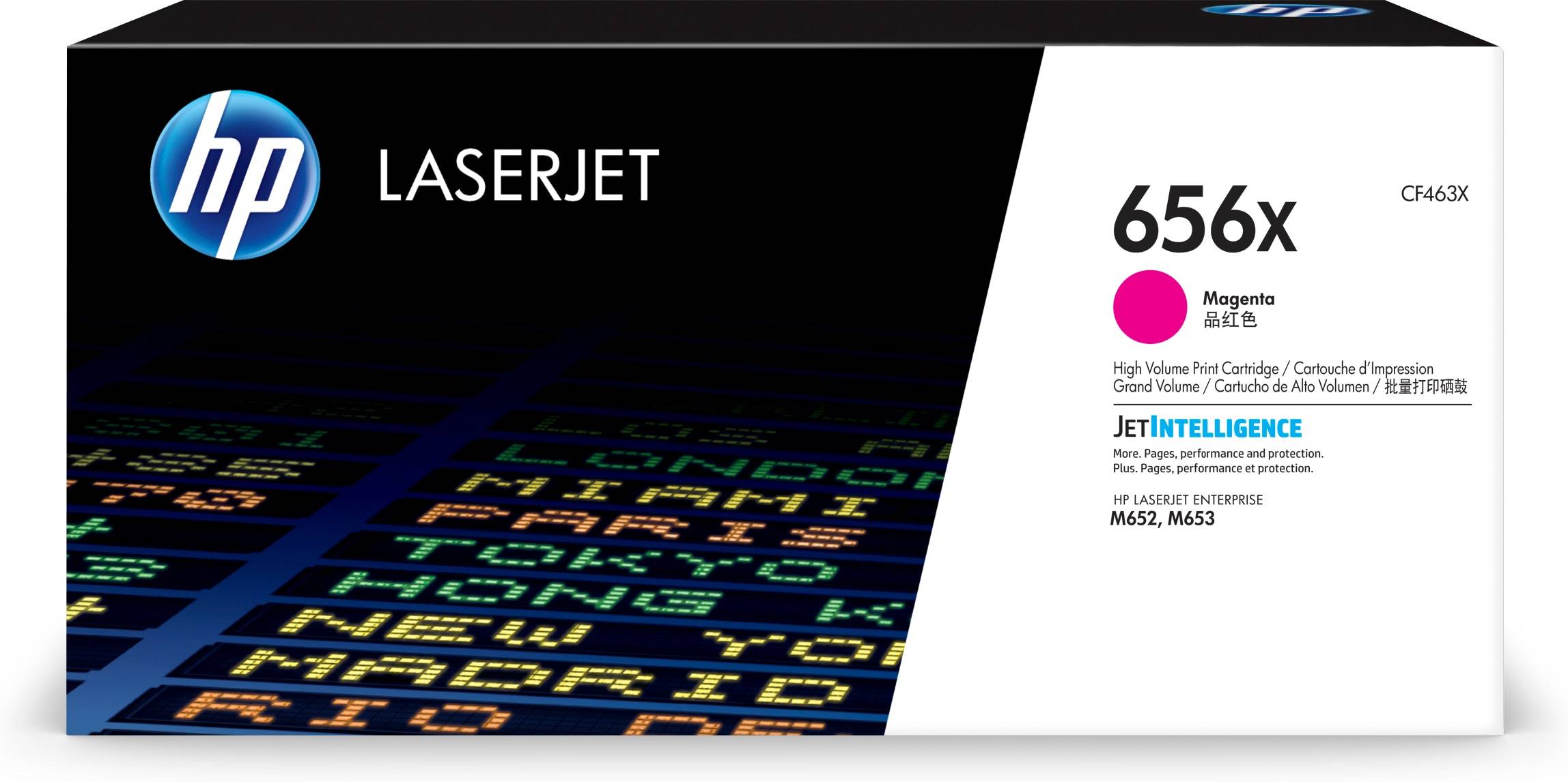 HP 656X - Hohe Ergiebigkeit - Magenta - Original - LaserJet - Tonerpatrone (CF463X)