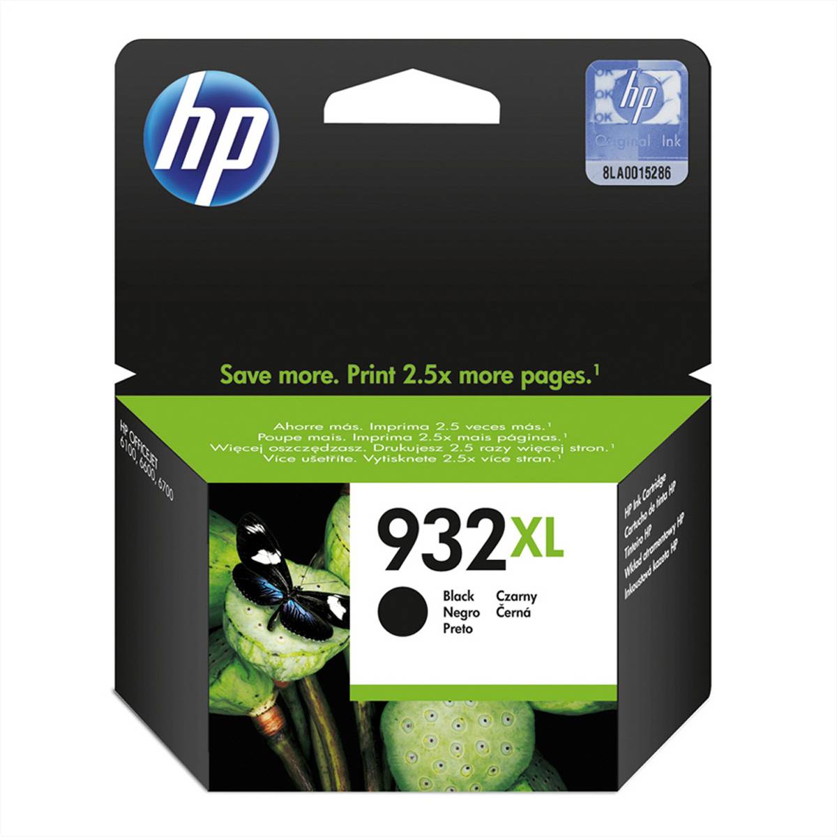 HP 932XL - Hohe Ergiebigkeit - Schwarz - Original
