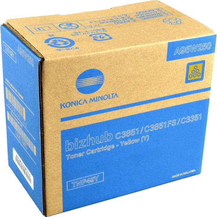 Konica Minolta Toner TNP-49Y A95W250 yellow