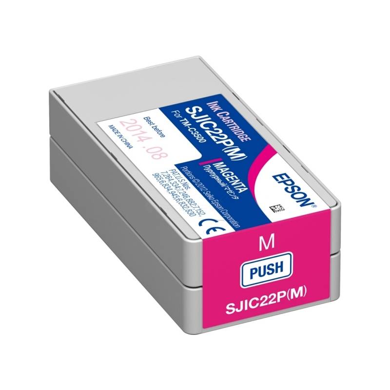 ORIGINAL Epson Tintenpatrone Magenta C33S020603 SJIC22P-M 32,5ml
