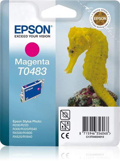 Epson T0483 - 13 ml - Magenta - Original - Tintenpatrone
