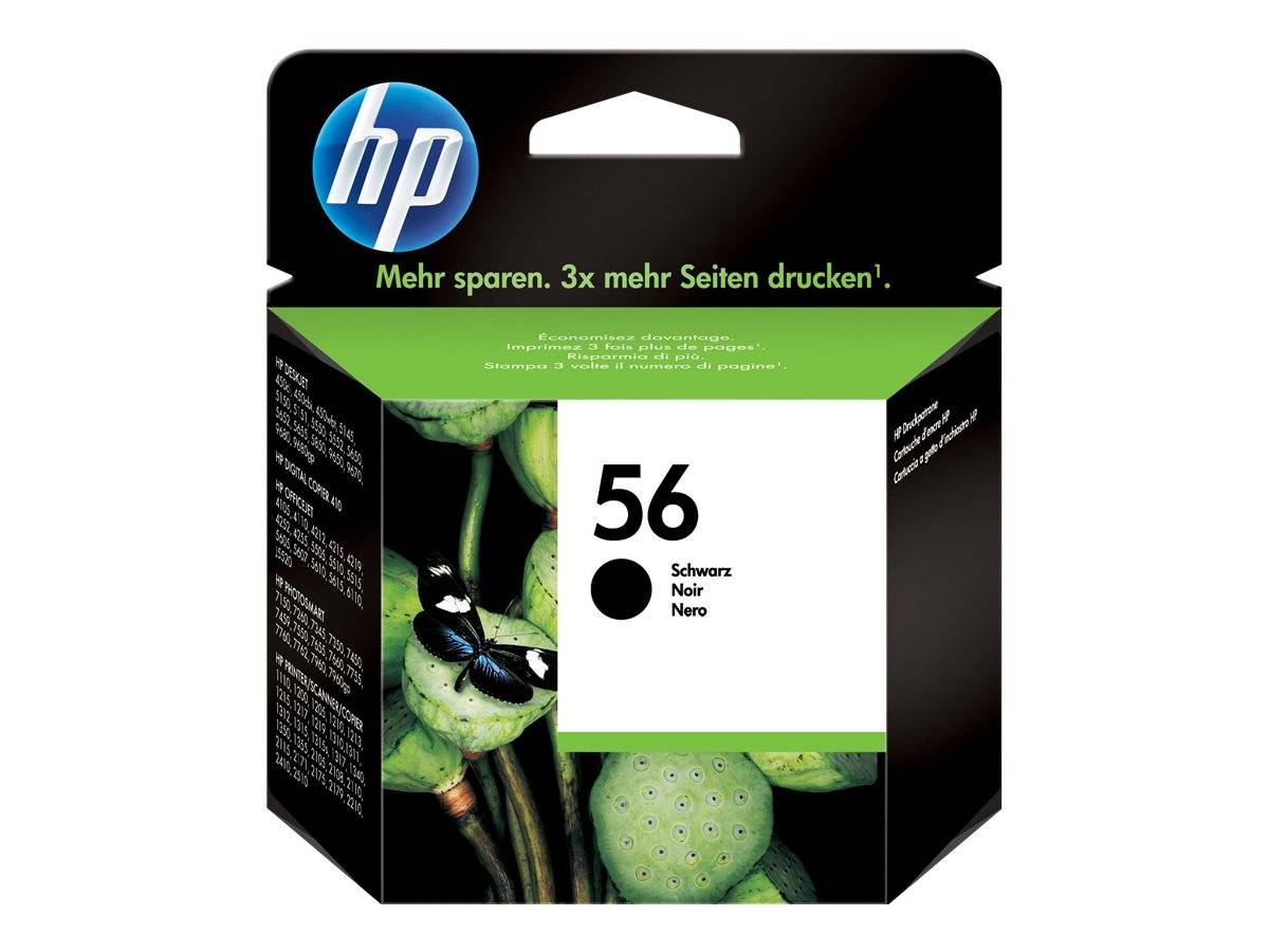 HP 56 - 19 ml - Schwarz - Original - Blisterverpackung