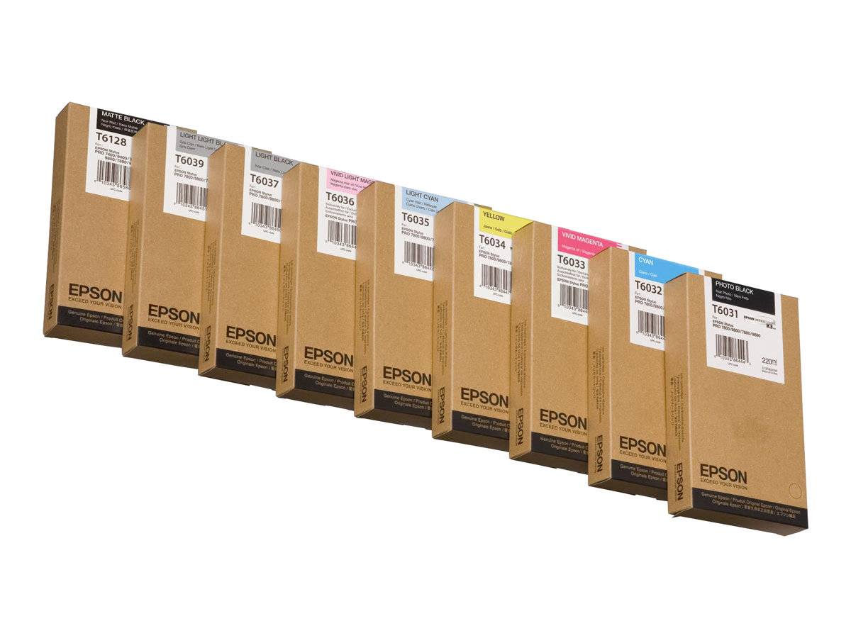 Epson UltraChrome K3 T5631 - 220 ml - Photo schwarz
