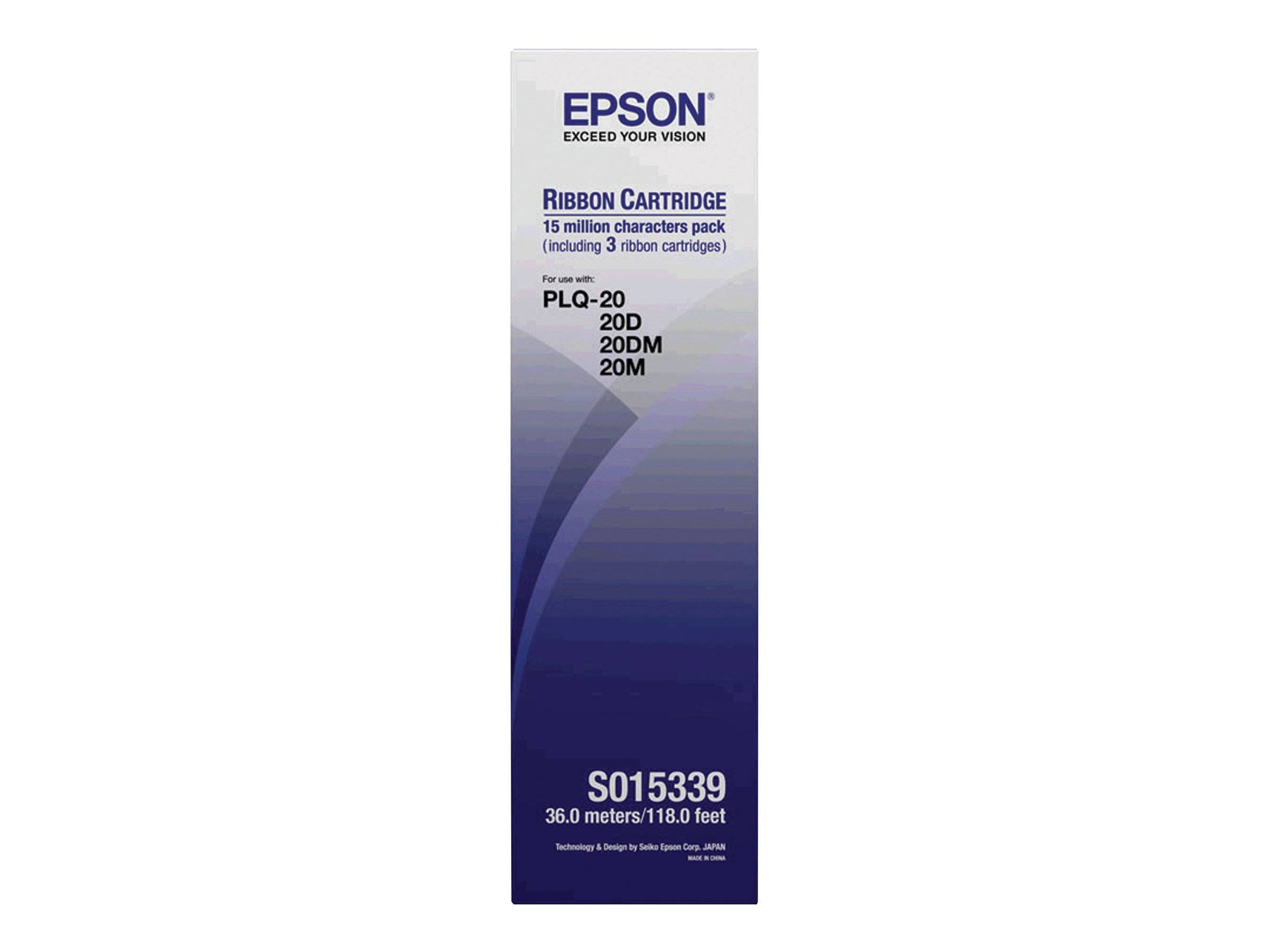 Epson - Schwarz - Farbband - für PLQ 20, 20D
