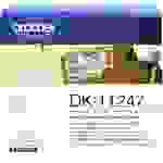 Brother Etikett DK11247 103x164mm weiß 180 St./Pack.
