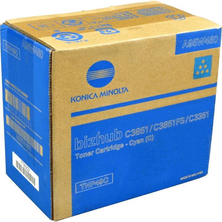 Konica Minolta Toner TNP-49C A95W450 cyan