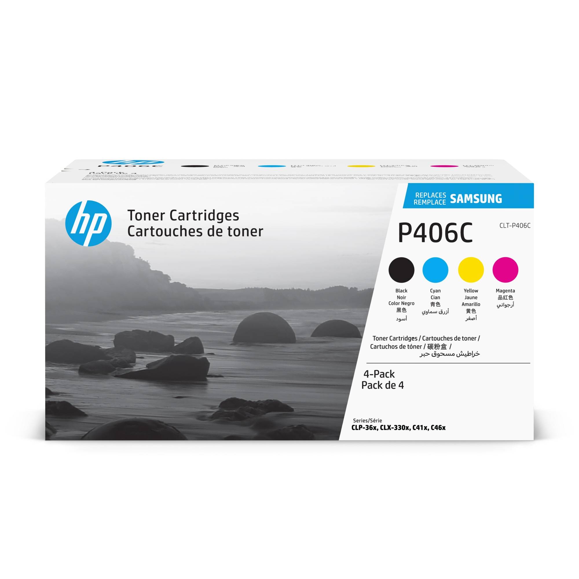 HP Toner CLT-P406C x sw/c/m/y 4 St./Pack.