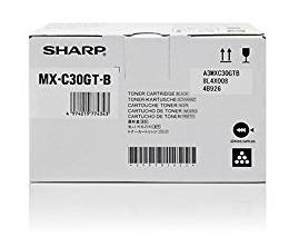 Sharp MX-C30GT-B - Schwarz - original - Tonerpatrone