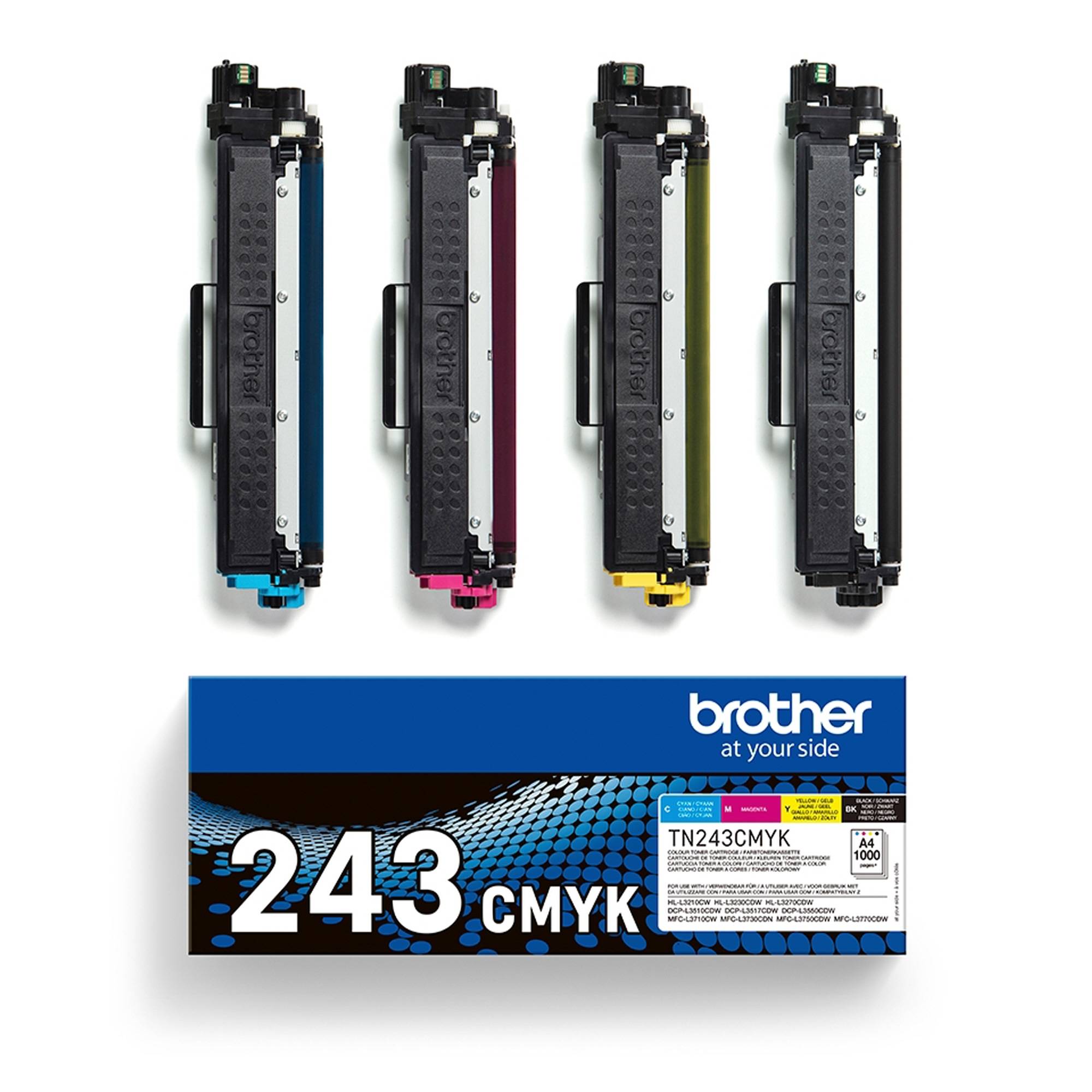 Brother Toner TN243CMYK sw/c/m/y 4 St./Pack.