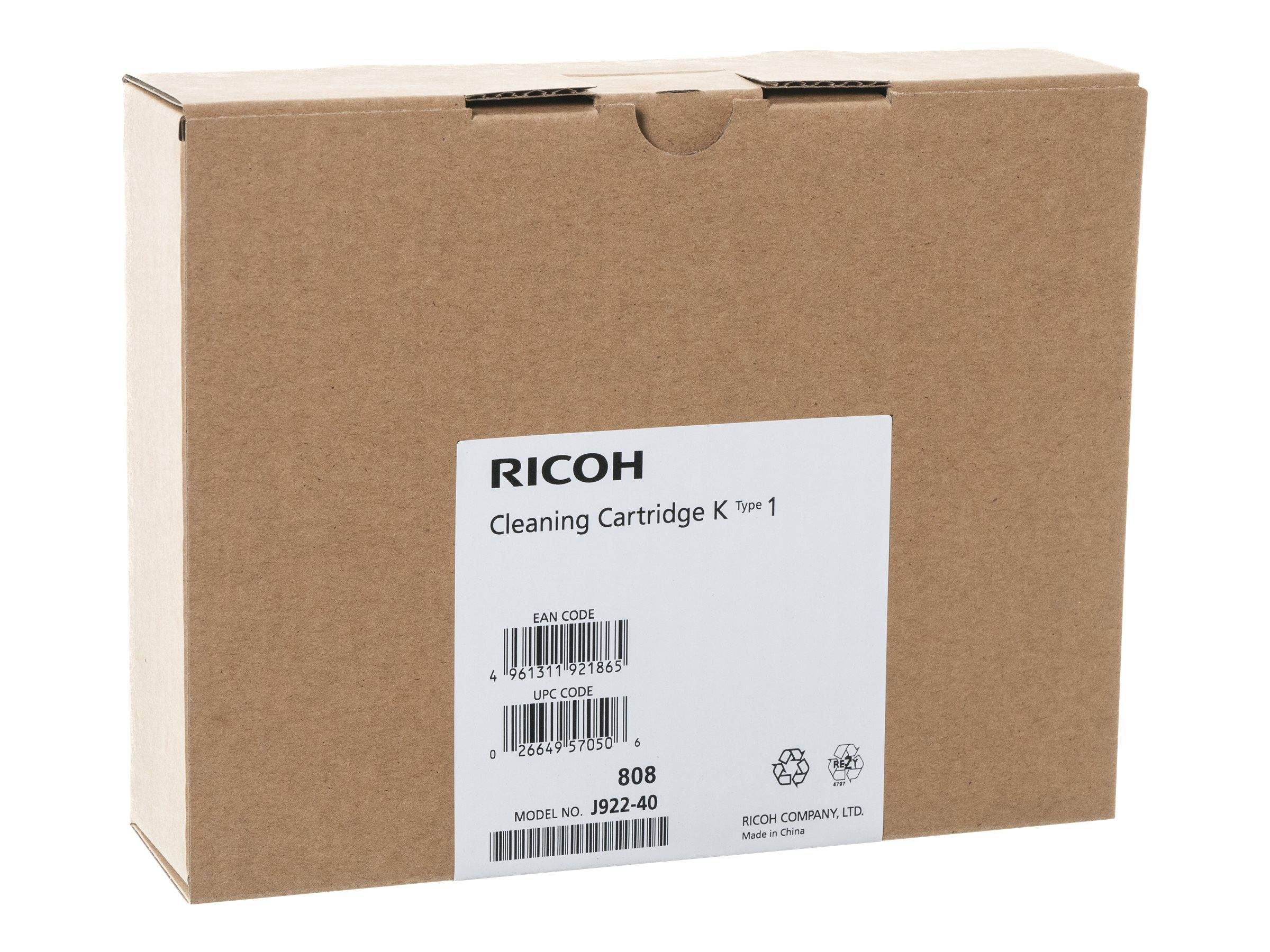 Ricoh Schwarz - Reinigungskassette - für Ricoh - Ri 100