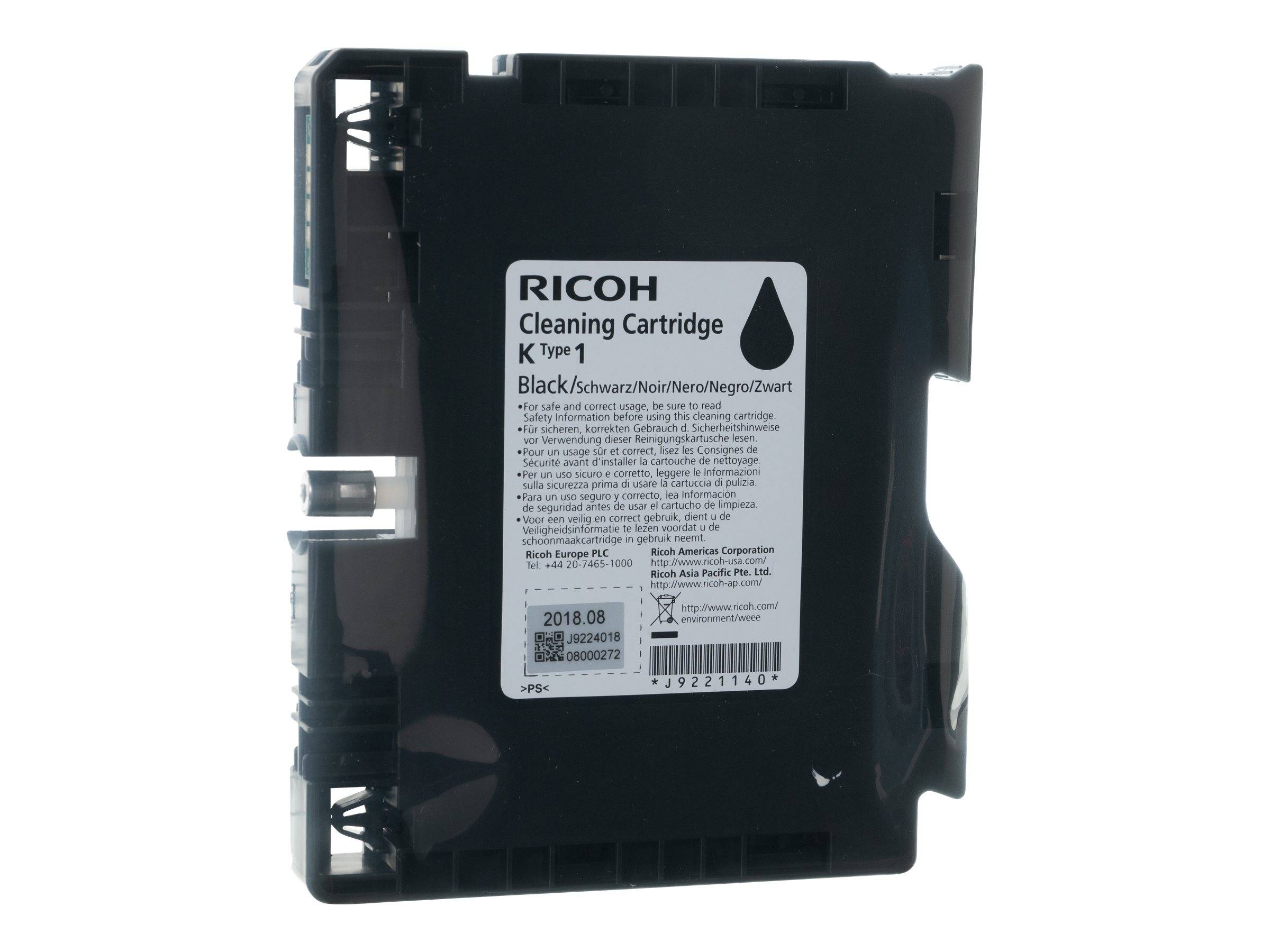 Ricoh Schwarz - Reinigungskassette - für Ricoh - Ri 100