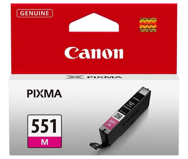 Canon Pixma Magenta Tintenpatrone, Verpackung mit Aufschrift 