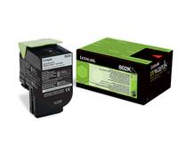 Lexmark 802K - Schwarz - Original - Tonerpatrone LCCP, LRP