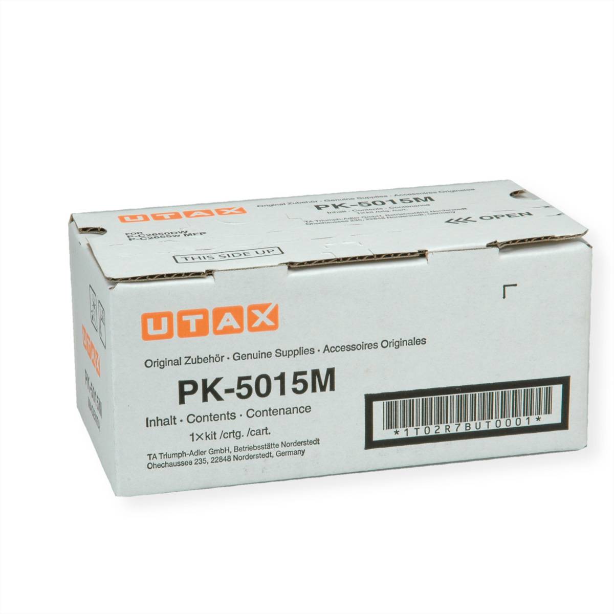 Utax 1T02R7BUT0 - 3000 Seiten - Magenta - 1 Stück(e) - Toner PK-5015M Magenta