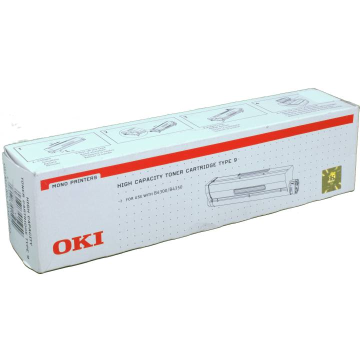 OKI Schwarz - Original - Tonerpatrone - für B4300 - 4300n - 4300nPS - 4350 - 435