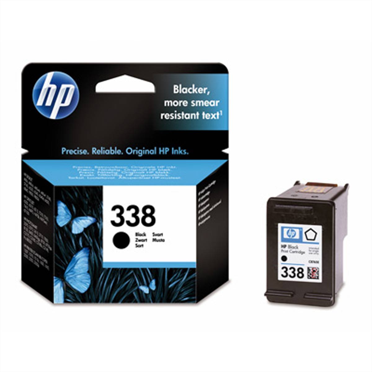 HP 338 - 11 ml - Schwarz - original - Tintenpatrone