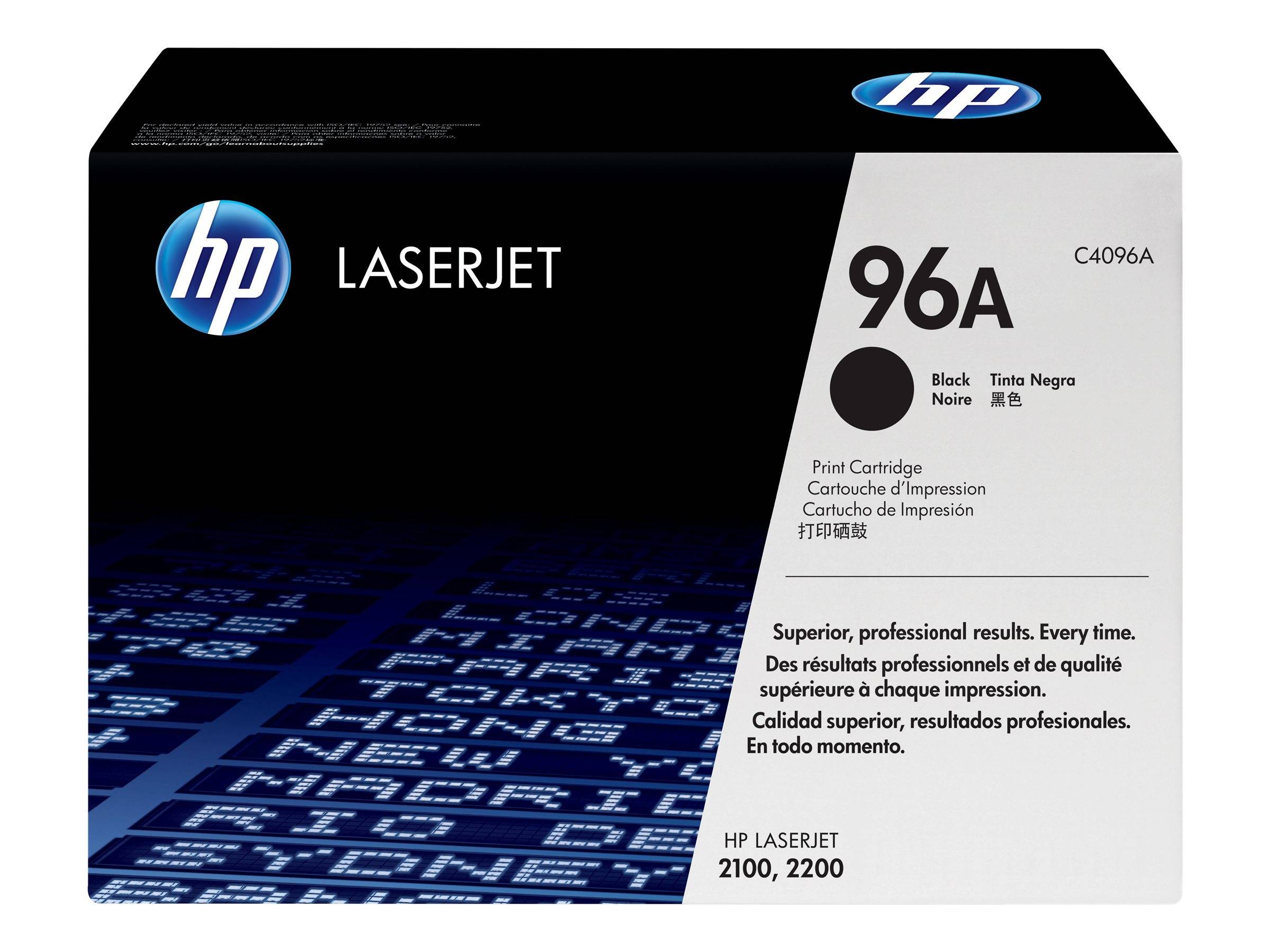 HP 96A - Schwarz - Original - LaserJet - Tonerpatrone (C4096A)