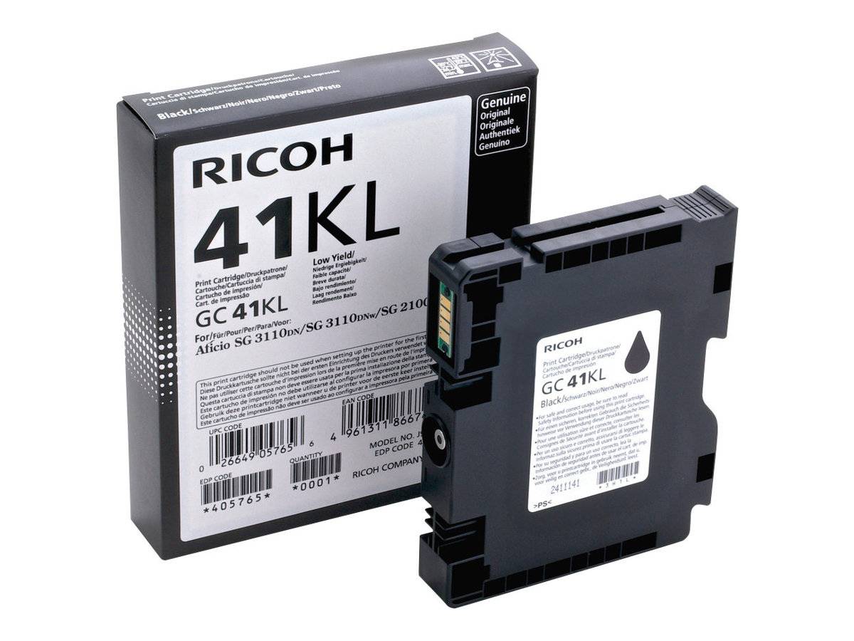 Ricoh GC 41KL - Low Yield - Schwarz - Original