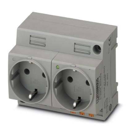 Phoenix Contact Doppelsteckdose EO-CF/PT/LED/DUO