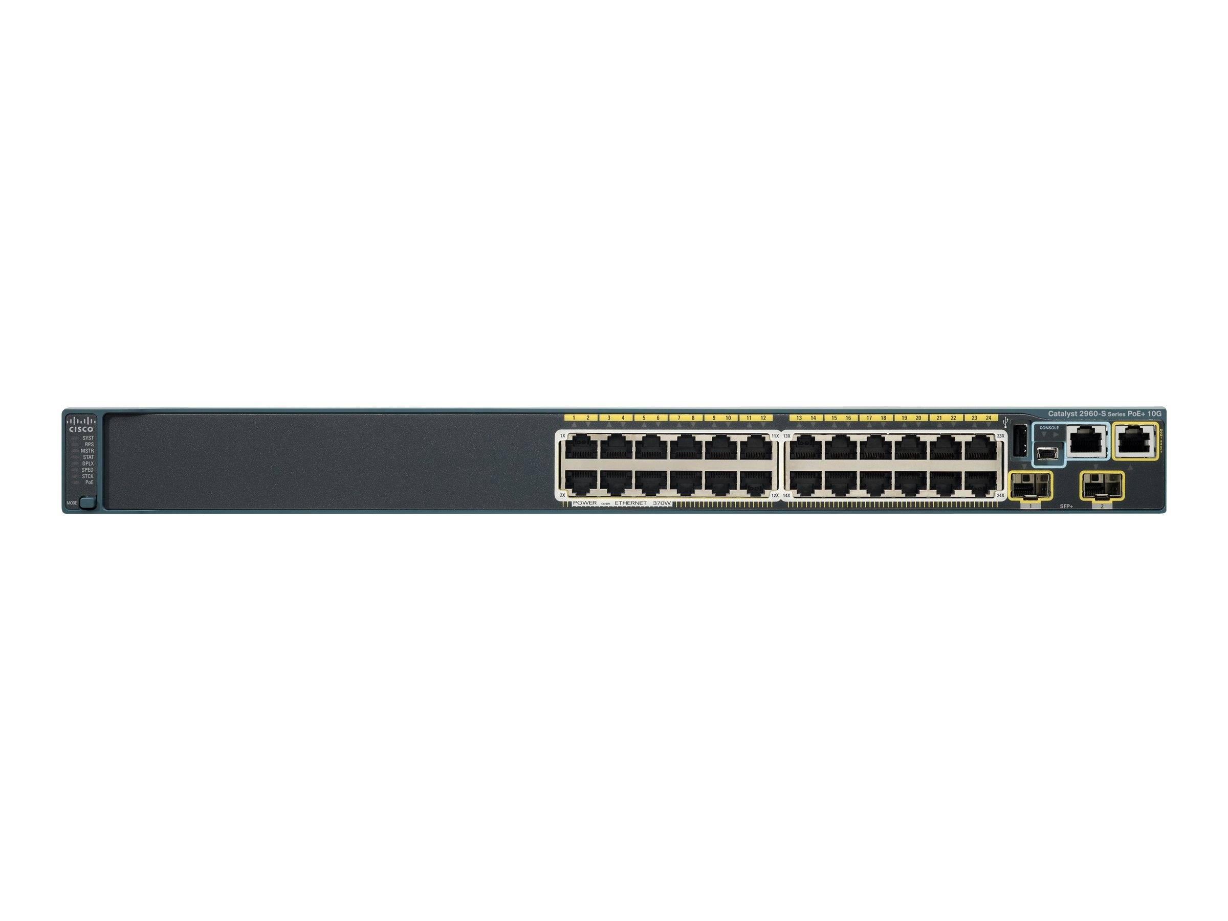 Cisco Catalyst 2960S-24TD-L - Switch - managed