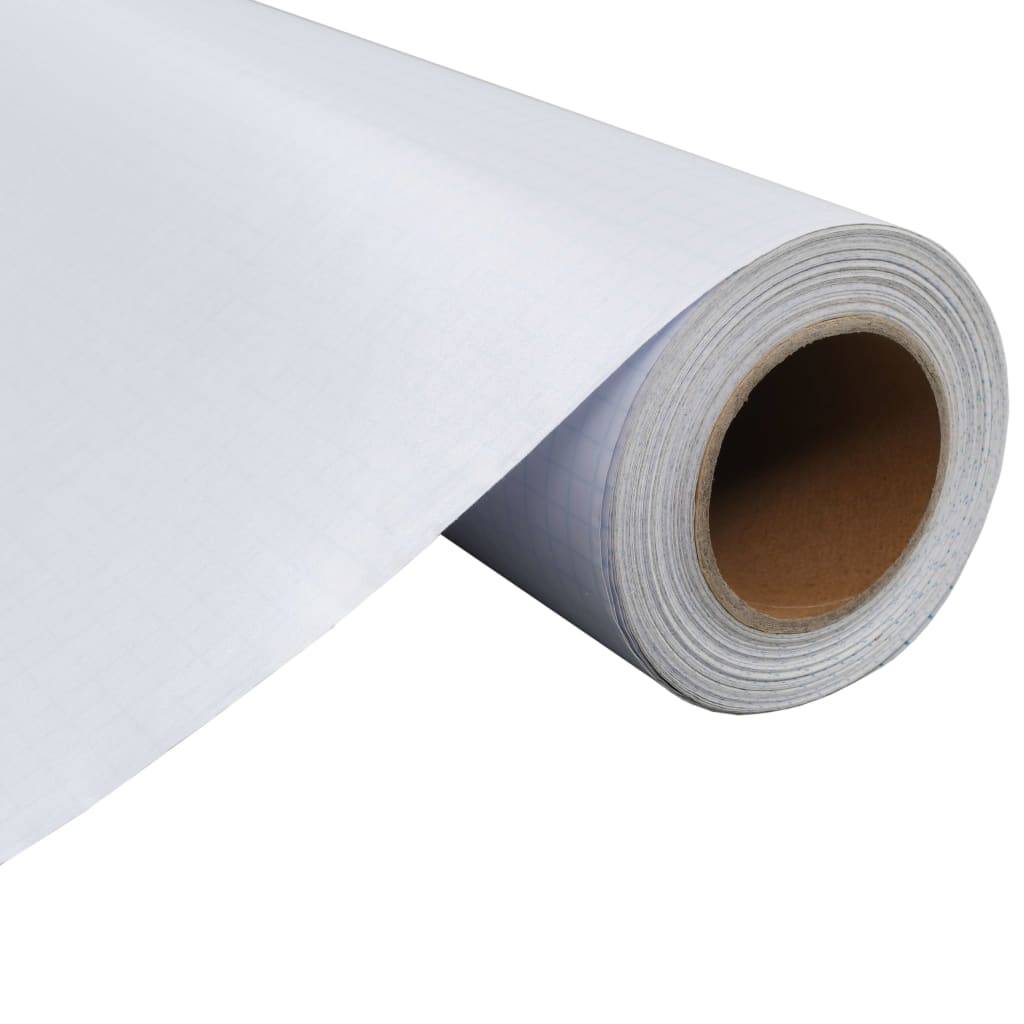 vidaXL Fensterfolie Matt Grau 0,9x20 m PVC