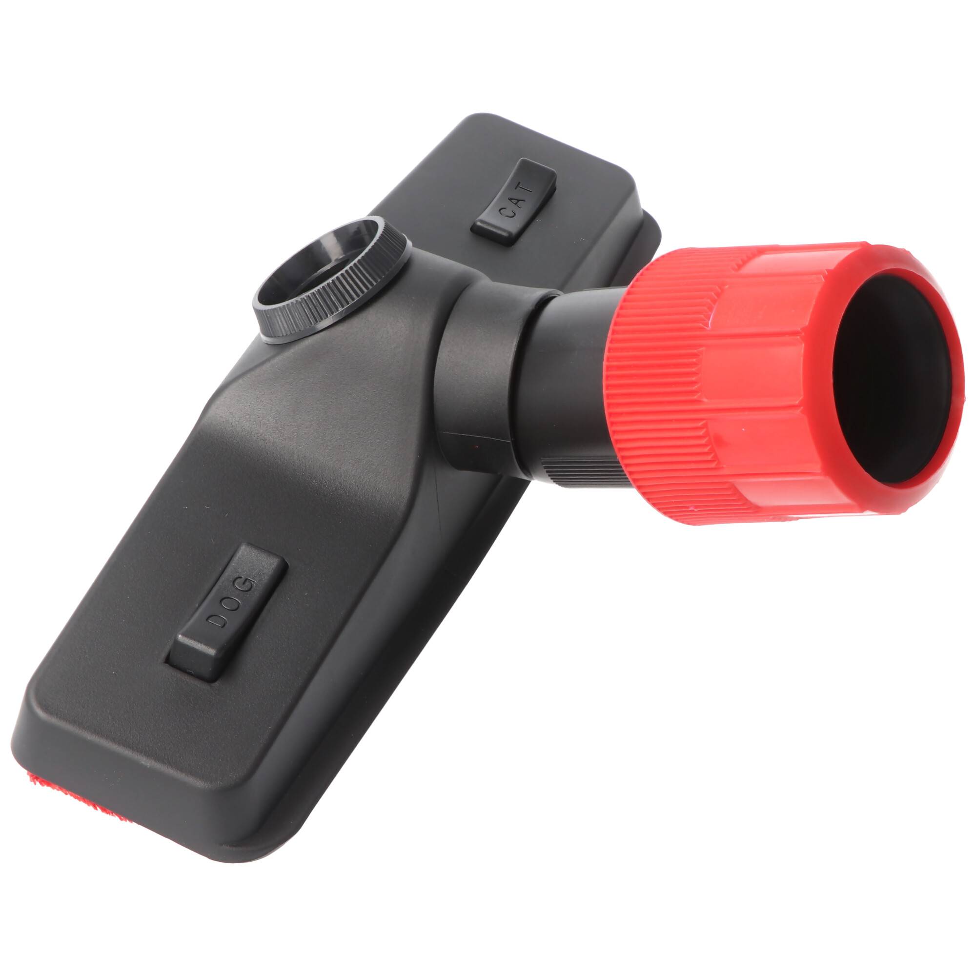 Tierhaar-Bodendüse für Staubsauger mit Rundanschluss 30mm, 32mm, 35mm, 37mm rot schwarz