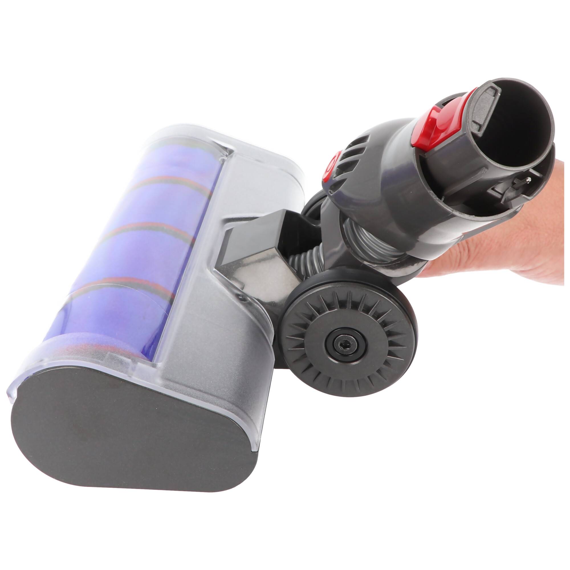 Hartbodendüse/Softroller, motorisiert, weiche Bürste passend für Dyson V10, V7, V8, V11
