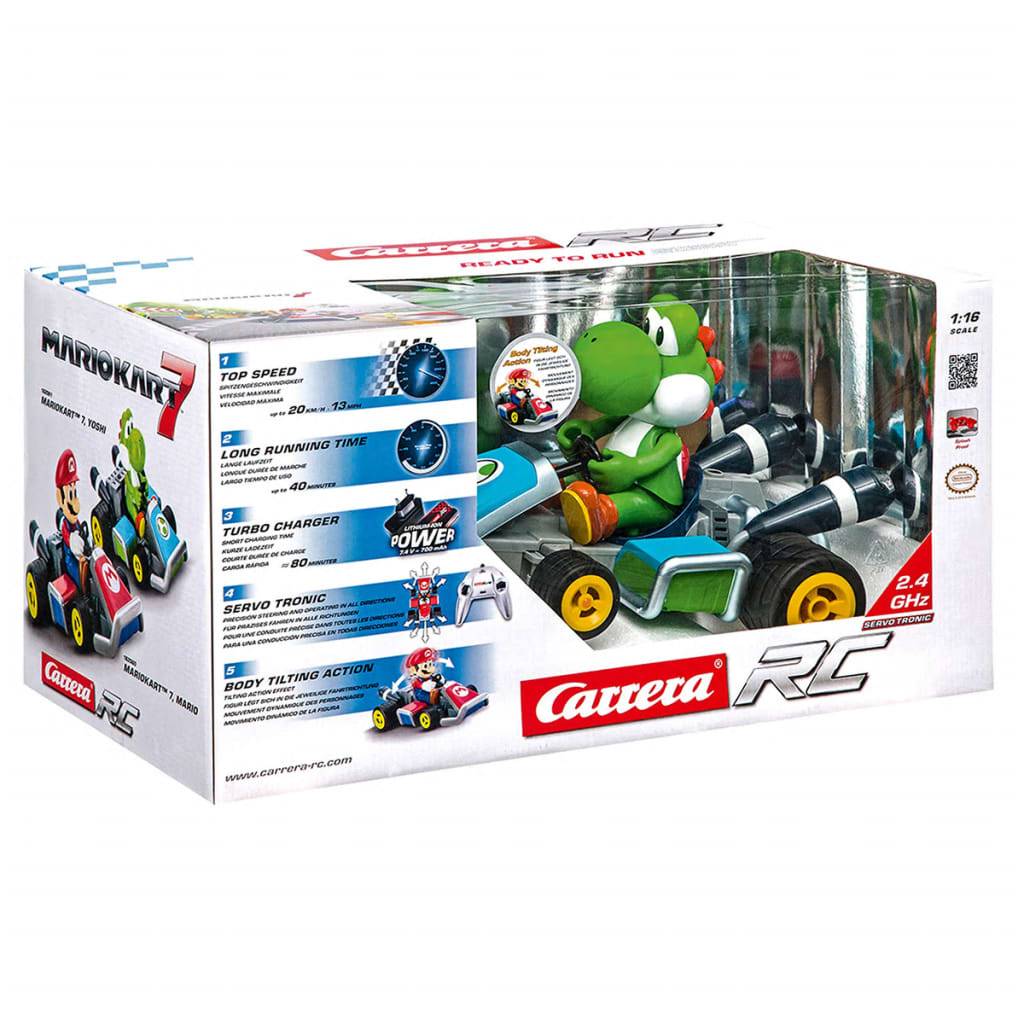 Carrera Funkferngesteuertes Fahrzeug Mario Kart 7 Yoshi 1:16 370162061