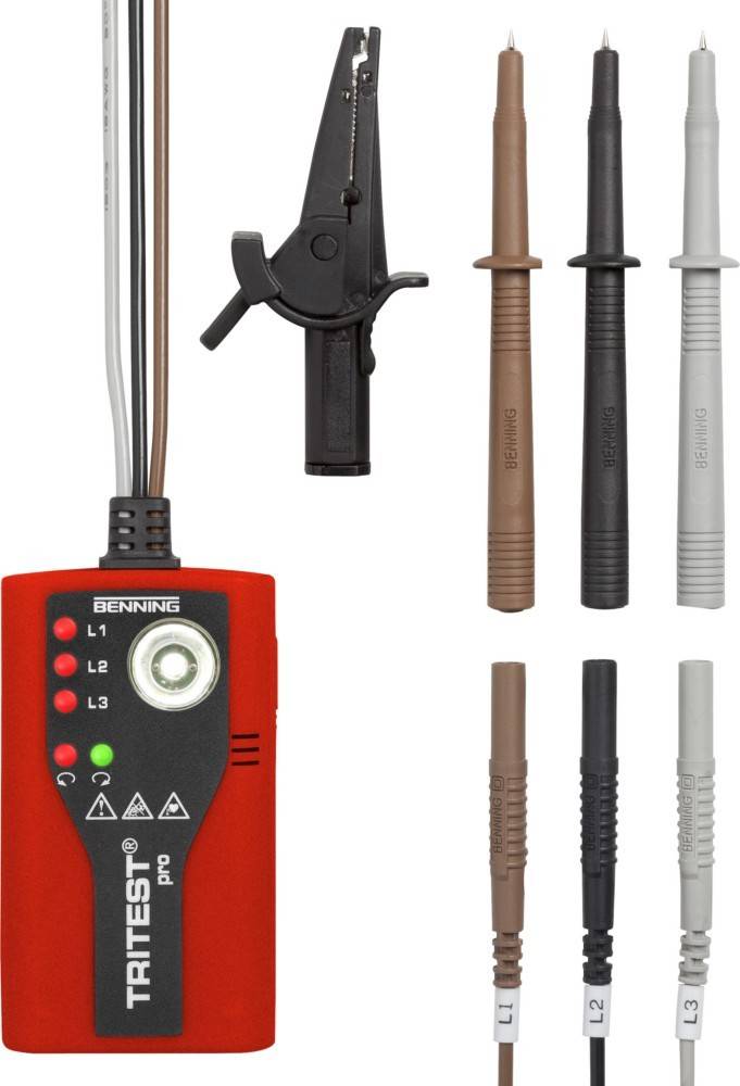 Benning Drehfeldrichtungsanzeiger TRITEST pro