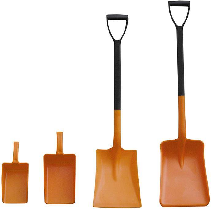 Handschaufel PP02 Gesamtlänge 360 mm Schaufel B170xT230xH90 mm - Artikel: 7830107071