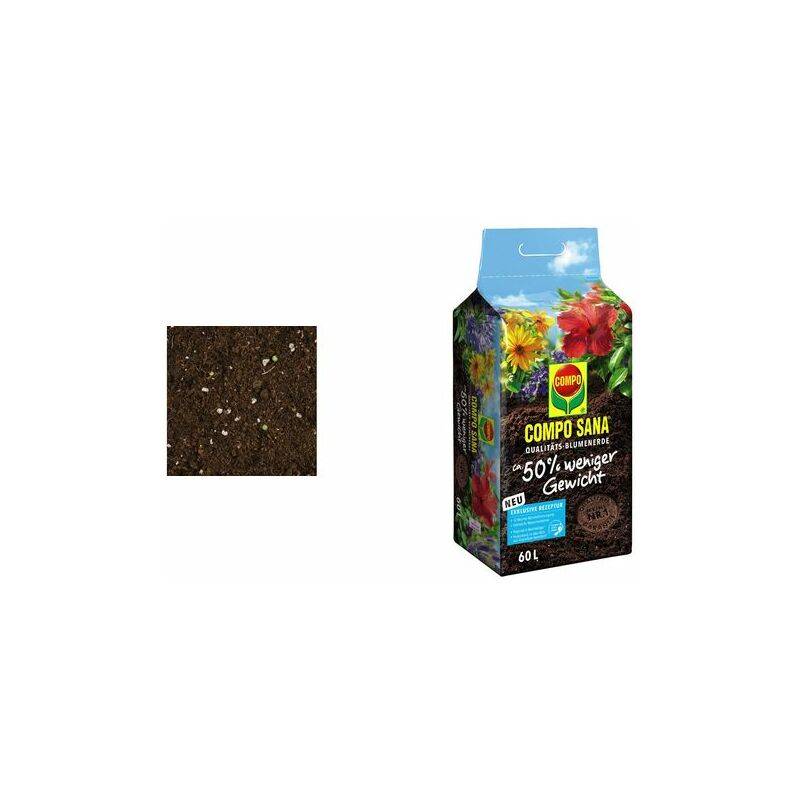 COMPO SANA Qualitäts-Blumenerde ca. 50% weniger Gewicht, 40l
