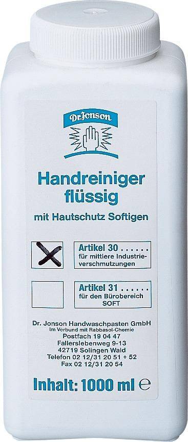 Handreiniger flüssig 1L Dr. Jonson - Artikel: 4002013302054