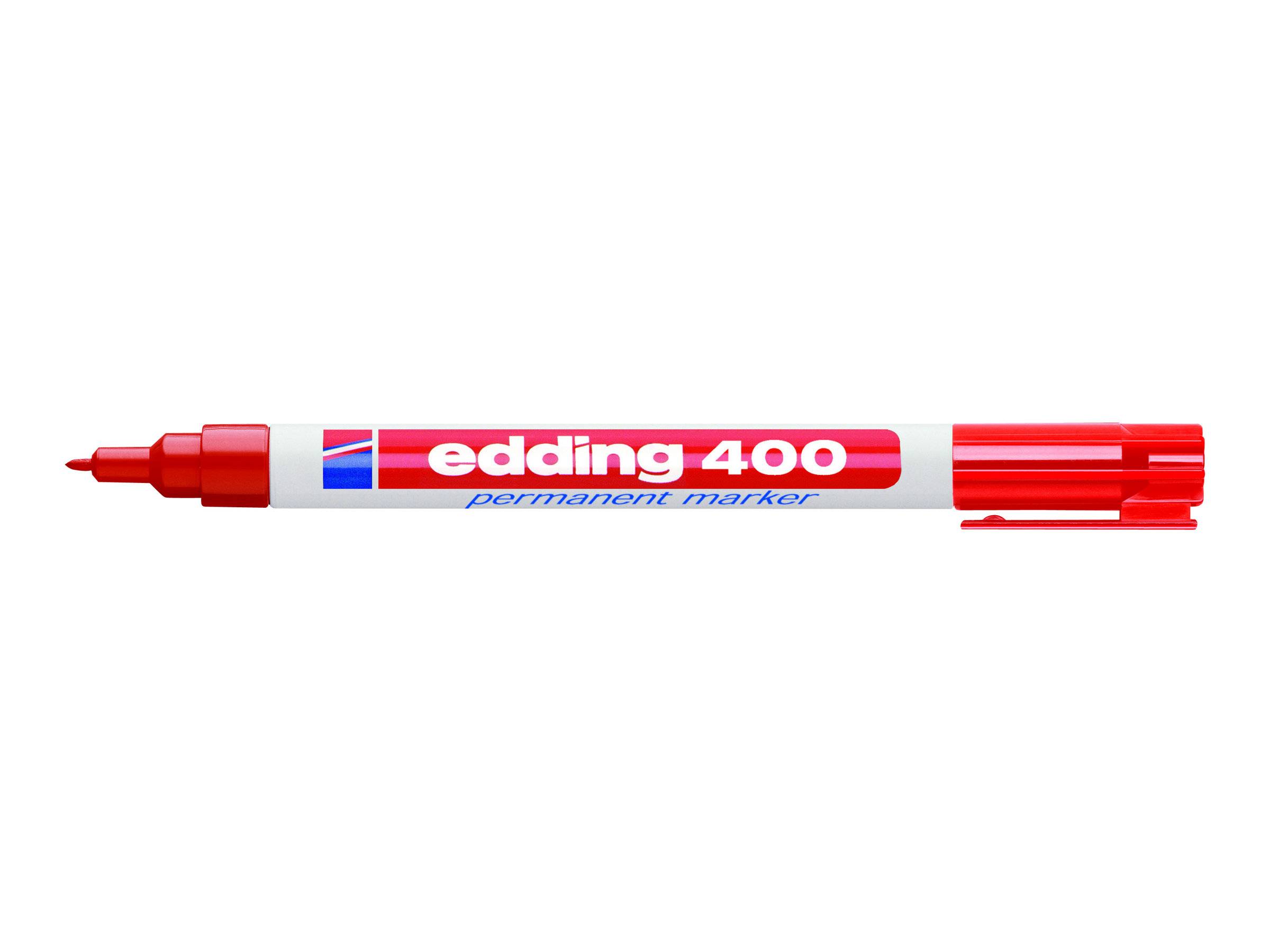 EDDING 400 - Marker - permanent - Rot - 1 mm