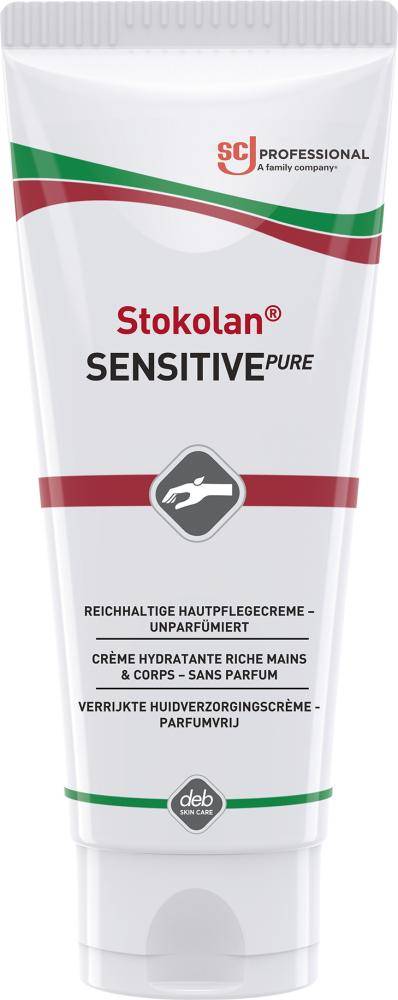 Stokolan Sensitive PURE Hautpflegecreme 100 ml Tube empfindliche Haut - Artikel: 4016208379462