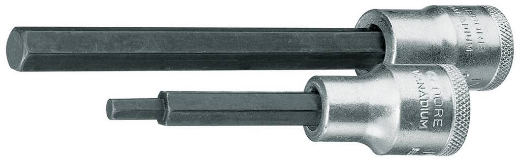 GEDORE IN 19 L 6-160 Schraubendrehereinsatz 1/2" 160 mm Innen-6-kant 6 mm