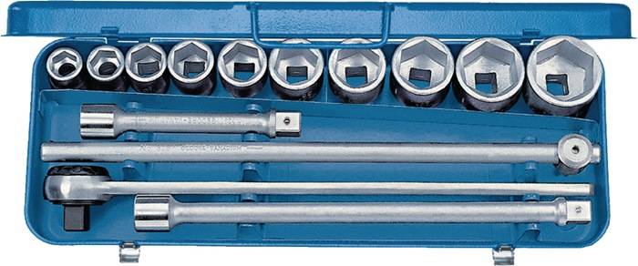 Steckschlüsselsatz 32 EMU-2 14-tlg.3/4 Zoll SW 22-50mm Z.50 6KT GEDORE