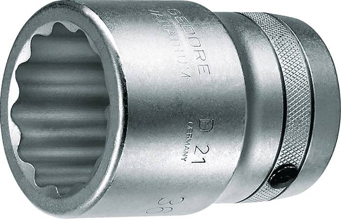 Steckschlüsseleinsatz D 21 1 Zoll 12-kant SW 80mm L.97mm GEDORE