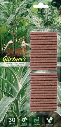 Düngestäbchen f. Grün- pflanzen, 1 Pck, 30 St - Artikel: 4005861003784