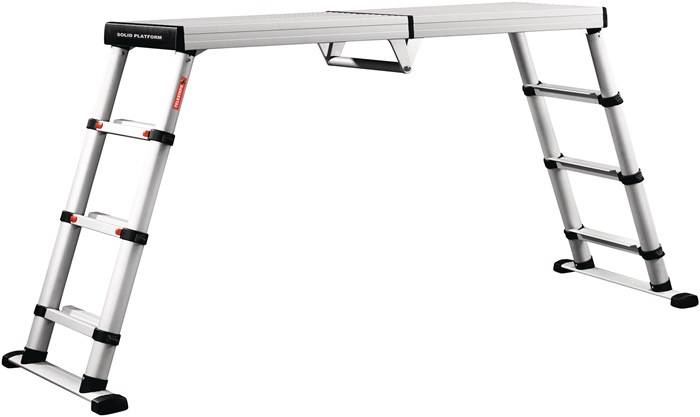 Teleskoparbeitsplattform Alu.4 Stufen beids.begehbar MUNK