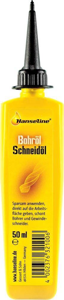 Bohr-/Schneidöl 50ml HANSELINE - Artikel: 4002376321006