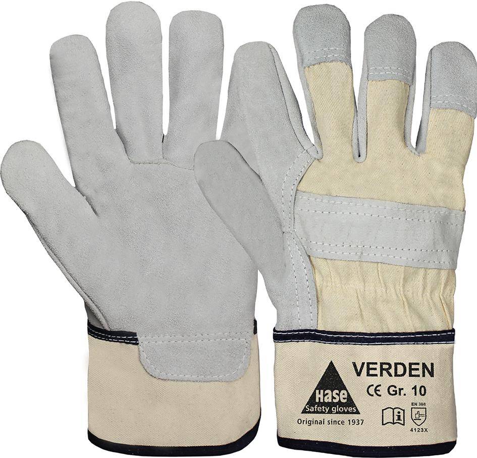 Handschuh Verden,Spaltle.Gr. 10, grau MW - Artikel: 4018949114104
